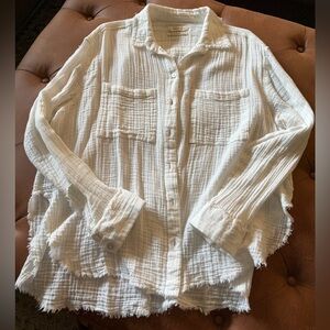 Urban Outfitters white button down shirt